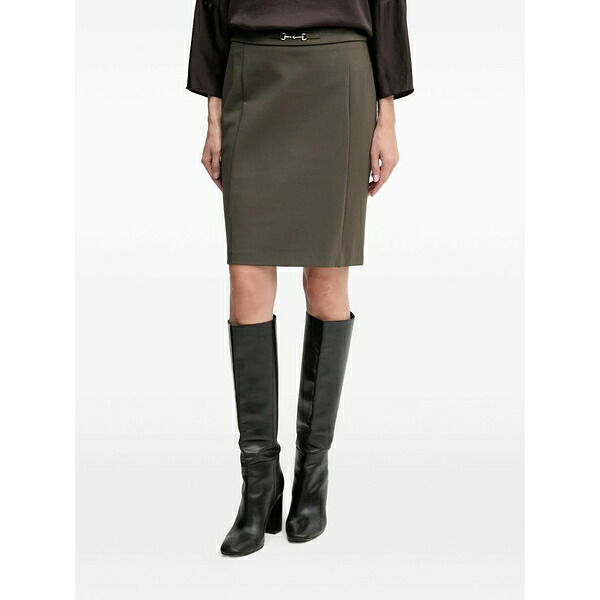 ジョセフリブコフ レディース スコート ボトムス Metal-detail skirt Green