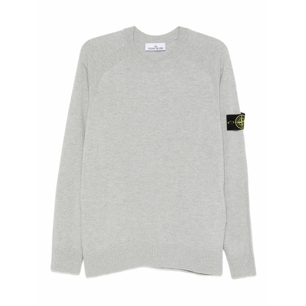 ストーンアイランド メンズ 編み物\u0026プルオーバー アウター Wool sweater Grey
