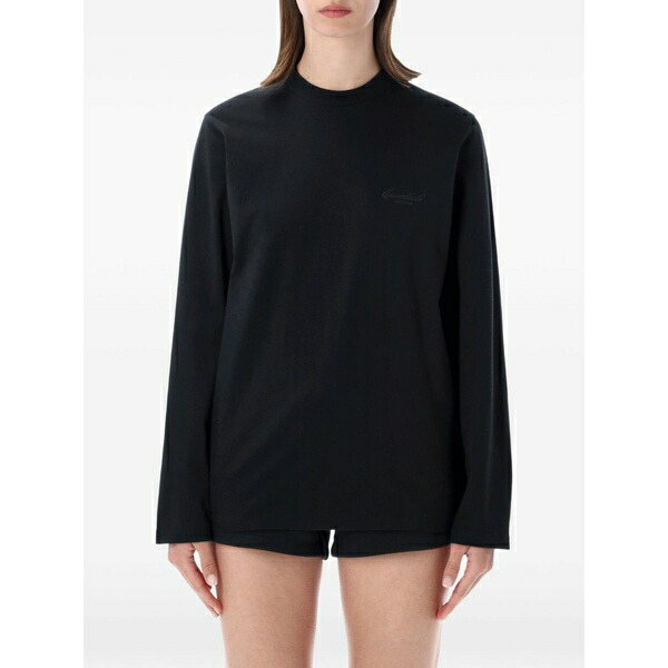 エフオージーエッセンシャルズ レディース プルオーバー トップス Long-sleeve t-shirt Black