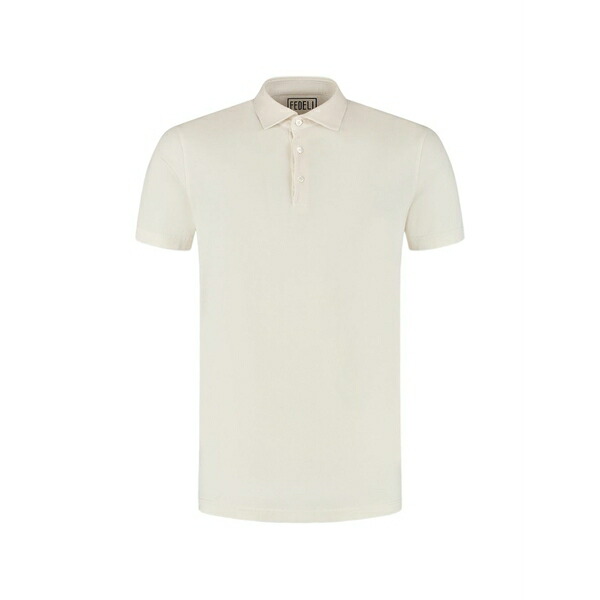 フェデーリ メンズ スポーツシャツ トップス Buttoned polo shirt Neutrals