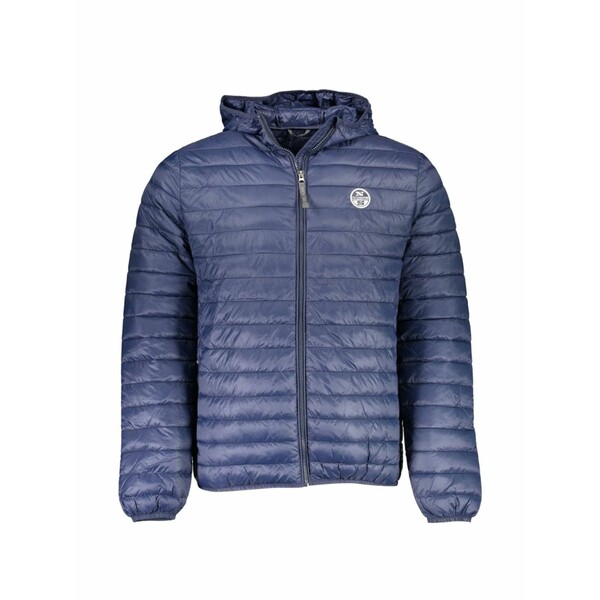 北の方大売り出し メンズ 上衣＆上衣 アウター Hooded puffer jacket Blue