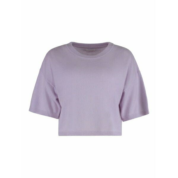 補欠選手リン レディース ティーシャツ トップス Miles short-sleeve cashmere top Purple