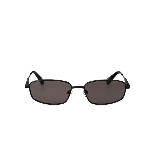 ジャクエムス メンズ サングラス・アイウェア アクセサリー Sera rectangle-frame sunglasses Black｜asty