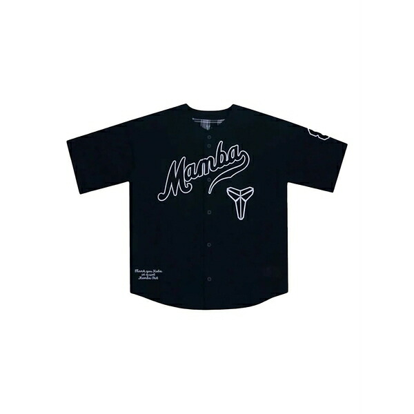 ナイキ メンズ Tシャツ トップス Kobe bryant baseball jersey Black｜asty