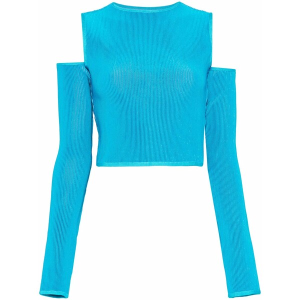 イサ ボルダー レディース 編み物\u0026プルオーバー アウター Quarter sweater Blue
