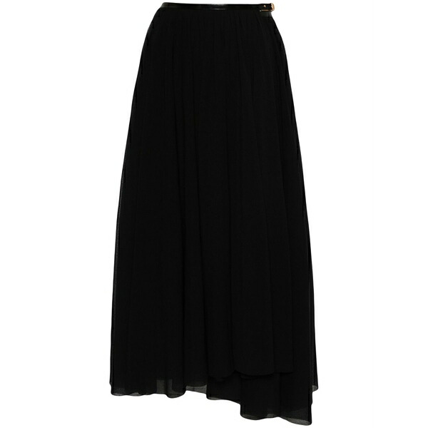 フィロソフィーデロレンゾセラフィーニ レディース スコート ボトムス Belted MIDI skirt Black