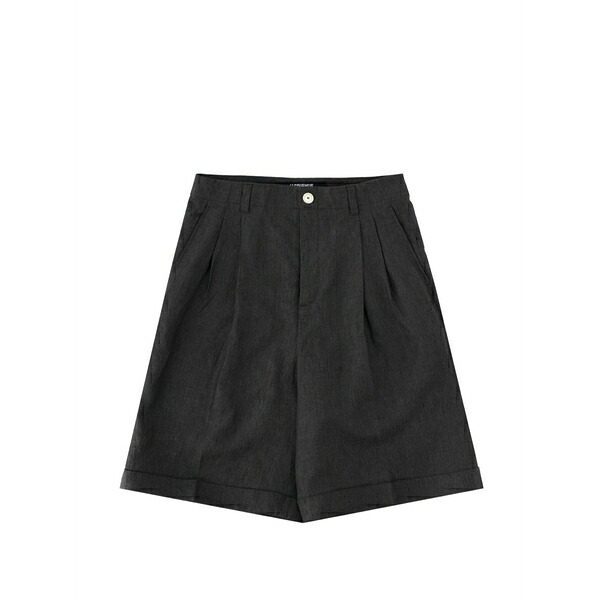 ジャクエムス メンズ 心地よいズボン下 ボトムス Le pastro pleated shorts Grey