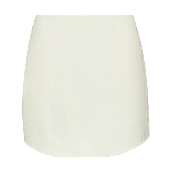 J.W.アンダーソン レディース スコート ボトムス Curved hem mini skirt  White