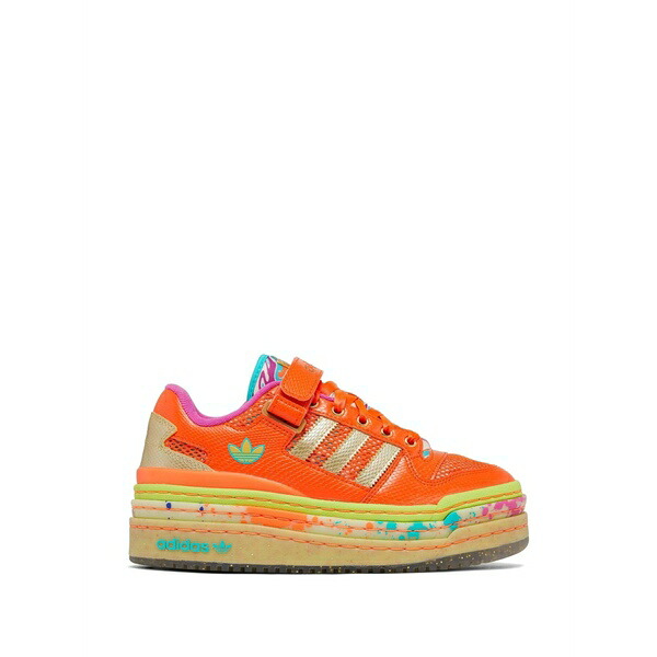 アディダス レディース スニーカー シューズ Triple platform sneakers Orange