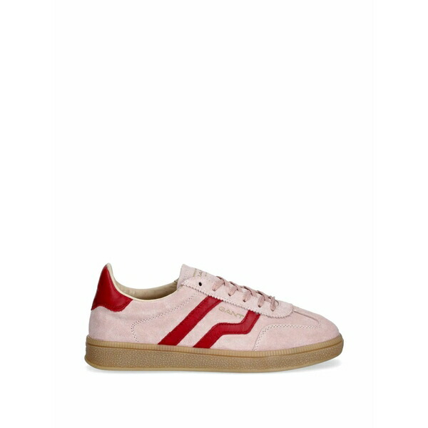 ガント レディース スニーカー シューズ Suede stripe sneakers Pink