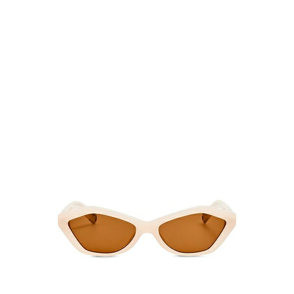 ジャクエムス レディース 黒眼鏡＆アイウェア 付属物 Bambino geometric-frame sunglasses Neutrals