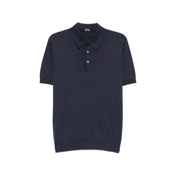 ゼニア メンズ ポロシャツ トップス Short-sleeve polo shirt Blue｜asty 130,900円