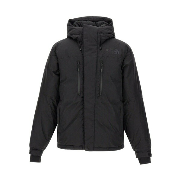北の方人間の顔 メンズ 上衣＆上衣 アウター Adjustable hooded jacket Black