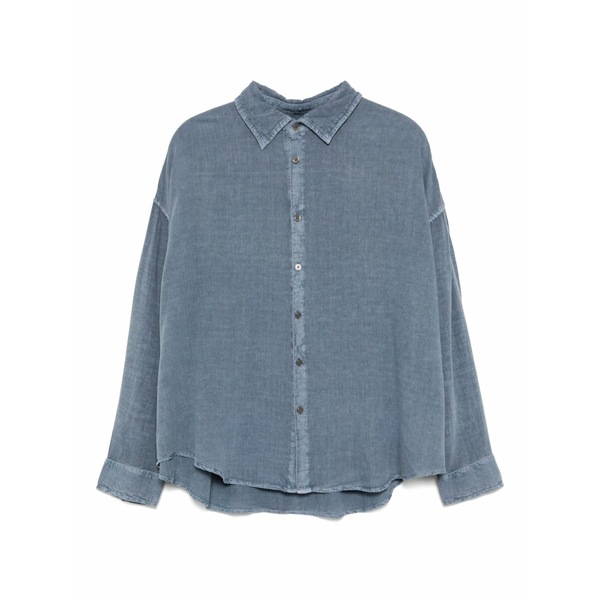イズエ レディース プルオーバー トップス Long-sleeved shirt Blue