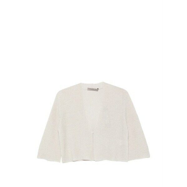 ディー・エクステリア レディース ジレー アウター Metallic-thread cropped jacket Neutrals