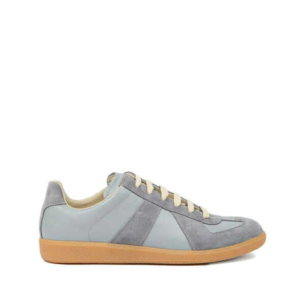マルタンマルジェラ メンズ スニーカー シューズ Replica leather sneakers Blue