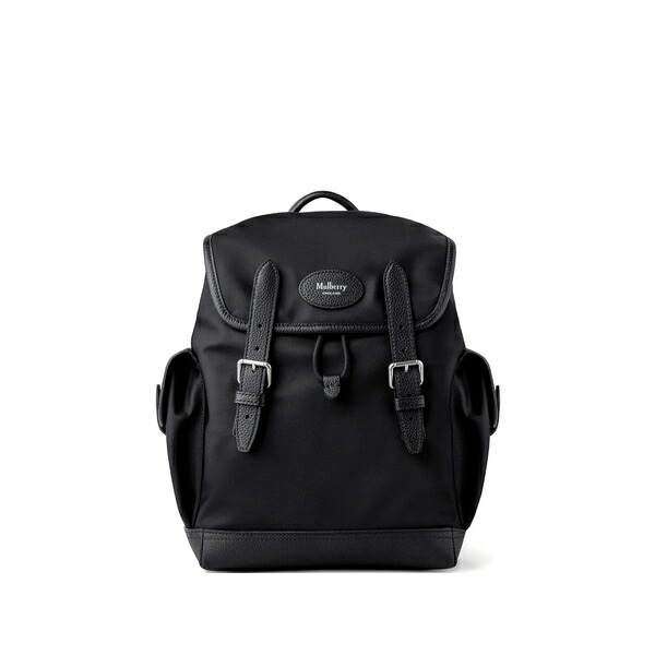 マル木ノ実 メンズ うしろ側風呂敷き包み・背嚢 御徒面子 Mini heritage backpack Black