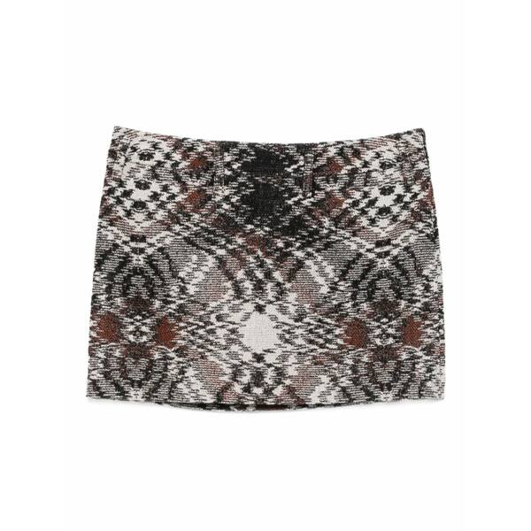 ミッソーニ レディース スコート ボトムス Jacquard mini skirt Brown