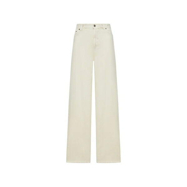 ゴールデングース レディース ジーンズズボン下 ボトムス Melody straight-leg jeans Neutrals
