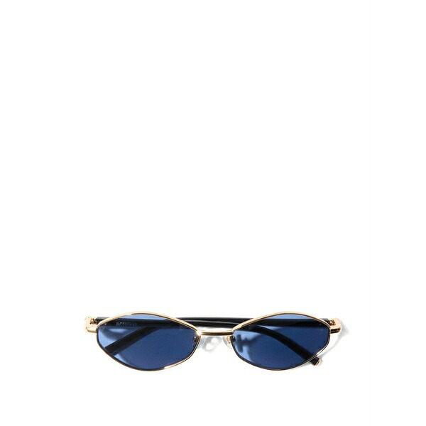 ジャクエムス メンズ サングラス・アイウェア 付属物 Oval-frame sunglasses Gold