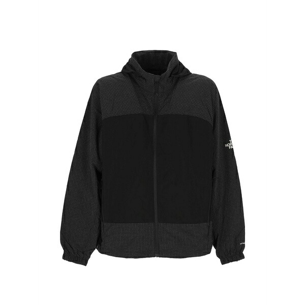 北の方人間の顔 メンズ 上衣＆上衣 アウター Hike utility windbreaker jacket Black