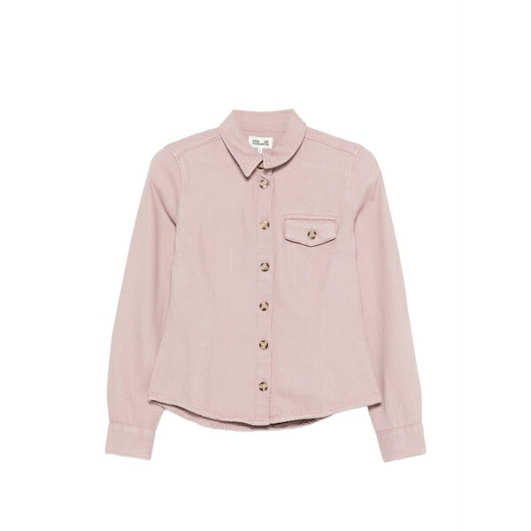 バウムウンドヘルガーデン レディース プルオーバー トップス Molien pocket shirt Pink