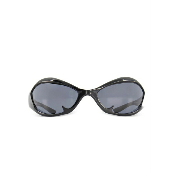 ジョーダンルカ メンズ サングラス・アイウェア 付属物 Xp1 geometric-frame sunglasses Black