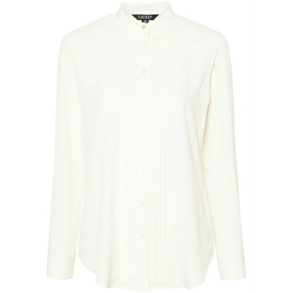 ラルフローレン レディース プルオーバー トップス Heiberly crepe shirt Neutrals