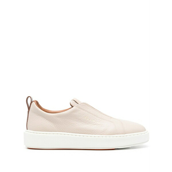 サントーニ レディース スニーカー シューズ Barscy logo-print leather sneakers Pink