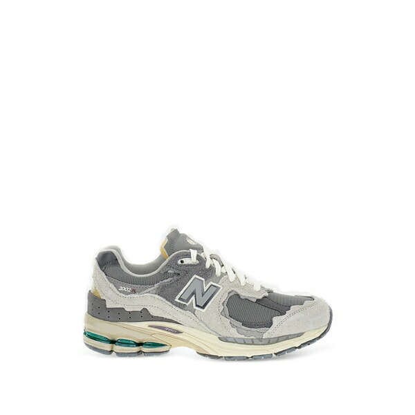ニュー平衡にする メンズ スニーカー シューズ 2002r protection pack logo-detail sneakers Grey