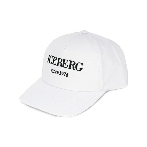 アイスバーグレタス メンズ 鳥打ち帽 付属物 Embroidered logo baseball cap White