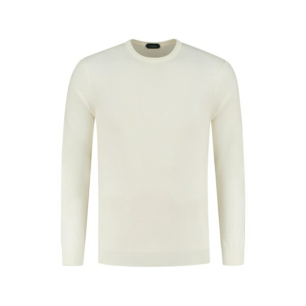 ザノーネ メンズ 編み物\u0026スウェーター アウター Crew-neck sweater Neutrals