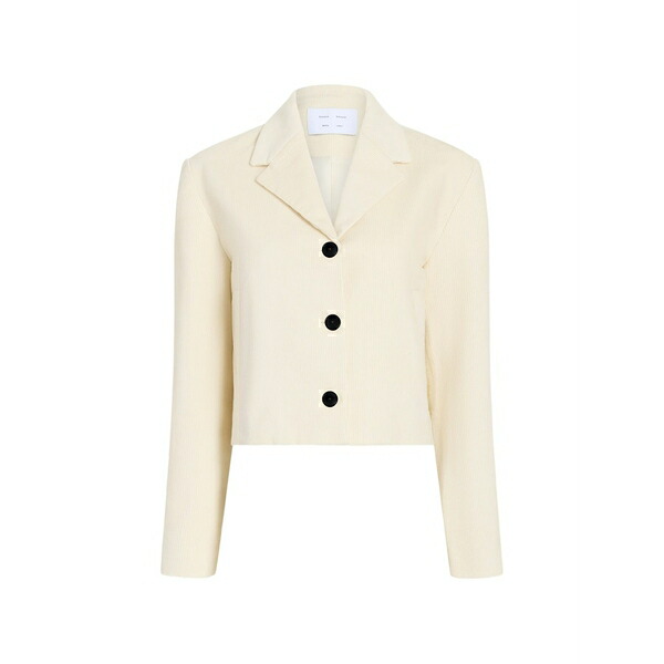 プロエンザ スクーラー 白いこと 付け札 レディース 上衣＆上衣 アウター Nima corduroy cropped jacket Neutrals