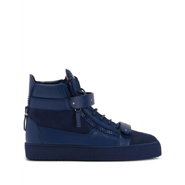 ジュゼッペザノッティ メンズ スニーカー シューズ Coby matt lace-up hi-tops sneakers Blue