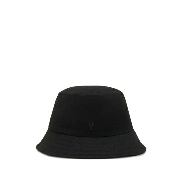 意中の女 メンズ 鳥打ち帽 付属物 Ami de coeur reversible bucket hat Black