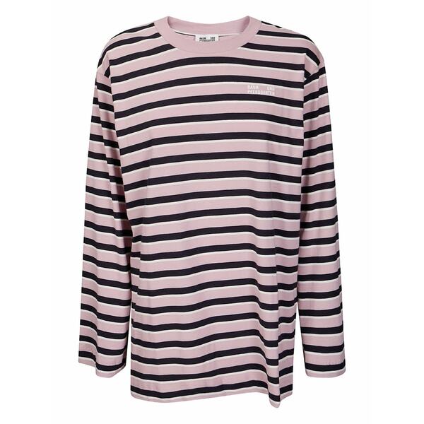 バウムウンドヘルガーデン レディース Tシャツ トップス Jeevana striped t-shirt Pink|asty