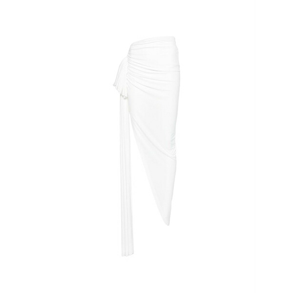 ノーマカマリ レディース スコート ボトムス Diana bow-detail skirt White