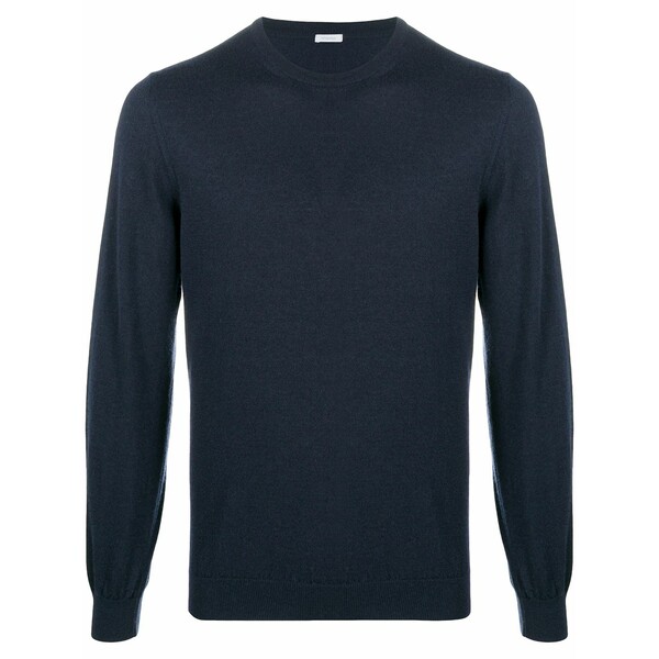 マロ メンズ 編み物\u0026プルオーバー アウター Crewneck jumper Blue
