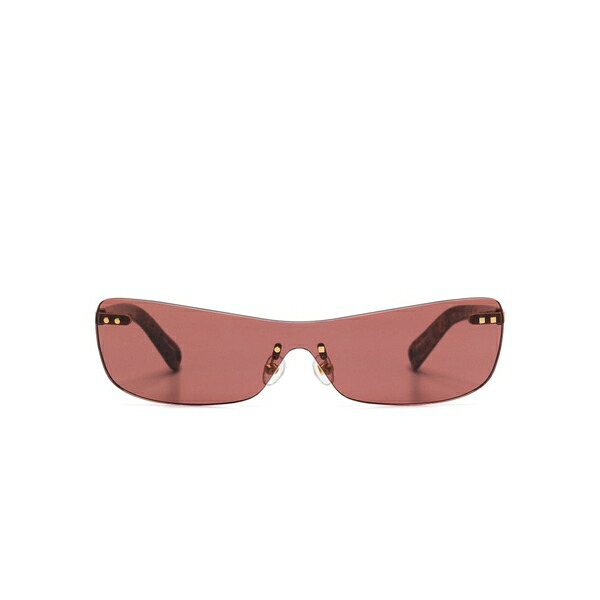 ジャクエムス メンズ サングラス・アイウェア 添え物 Rimless sunglasses Brown