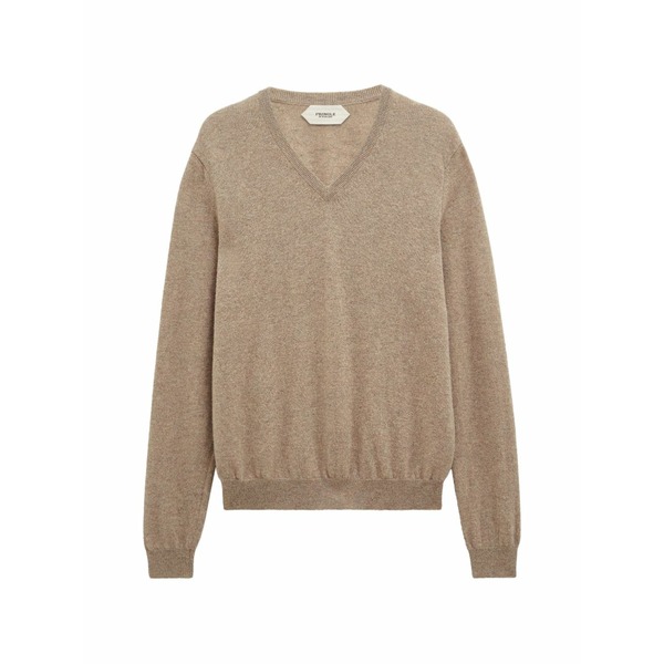プリングル オブ スコットランド メンズ 編み物\u0026ティーシャツ アウター V-neck cashmere sweater Neutrals