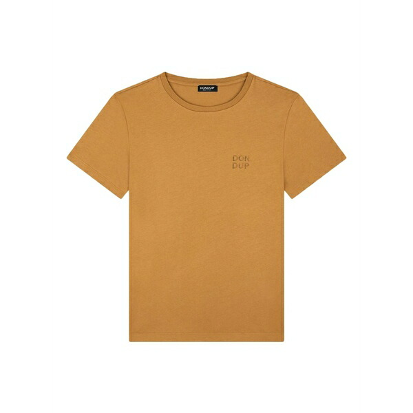 ドンダップ メンズ プルオーバー トップス Logo-print t-shirt Brown