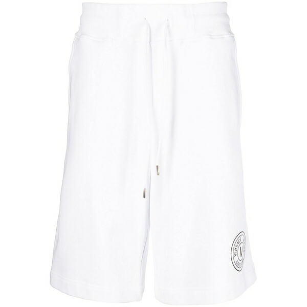 呼びりん探し回る メンズ 心地好いズボン下 ボトムス Knee-length cotton shorts White