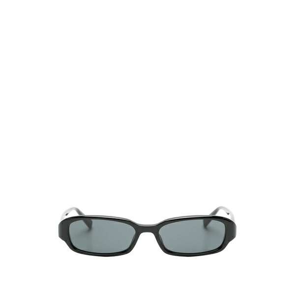 サンローラン アイウェア メンズ サングラス・アイウェア 付属物 Erin oval-frame sunglasses Black