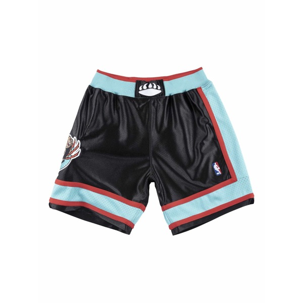 ミッチェル\u0026ネス メンズ 心地よいズボン下 ボトムス X nba vancouver grizzlies 01-02 authentic road shorts Black