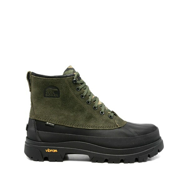 ソレル メンズ ブーツ シューズ Daystorm horizon￠￠ suede lace-up boots Green