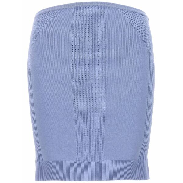 エルベ レジェ レディース スコート ボトムス Mix skirt Blue