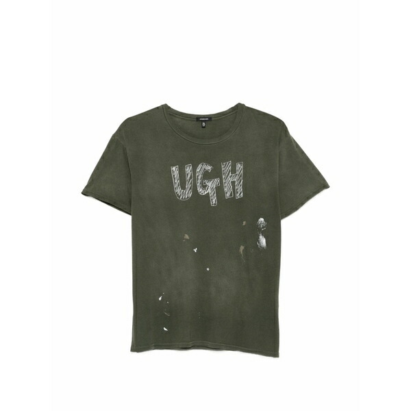 アールサーティーン レディース ティーシャツ トップス Ugh t-shirt Green