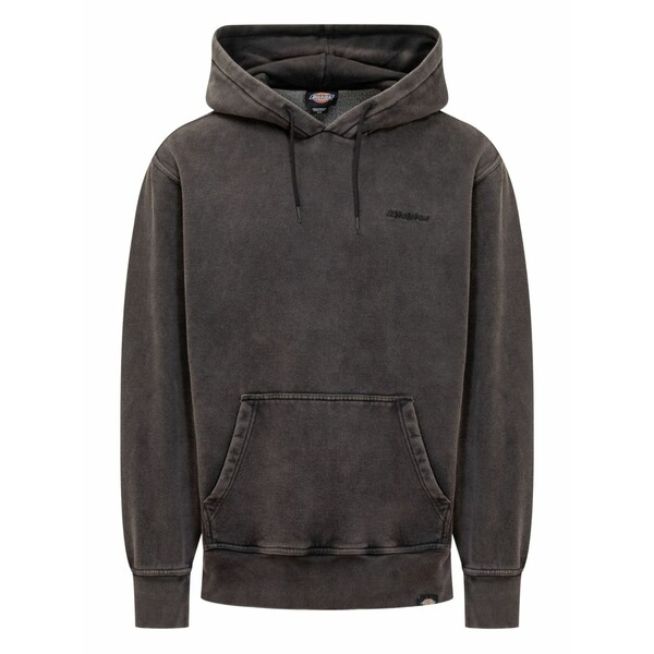 ディッキーズ メンズ パーカー・スウェットシャツ アウター Washed hoodie Black
