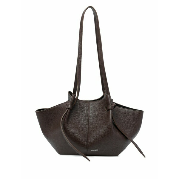 ユゼフィ レディース ショルダーバッグ 御徒面子 Mochi leather shoulder bag Brown