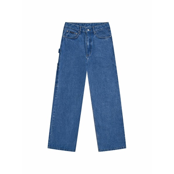 ゴーシャ ラブチンスキー メンズ ジーンズズボン下 ボトムス Utility denim pocket straight-leg jeans Blue